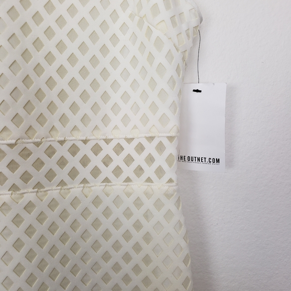 Elizabeth and James Neri Lazer Lattice White Dress - Picture 4 of 8